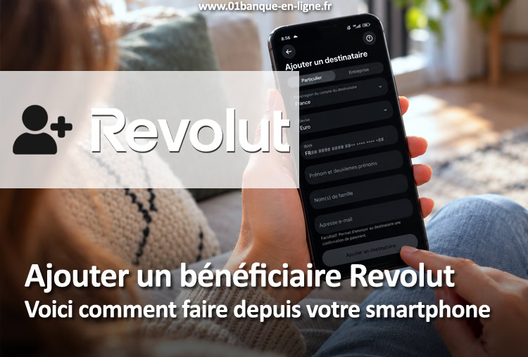 Voici comment ajouter un bénéficiaire RIB ou IBAN sur Revolut