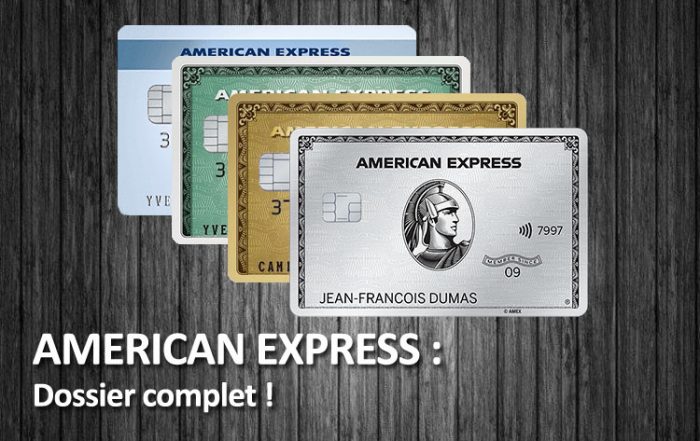 Les cartes American Express