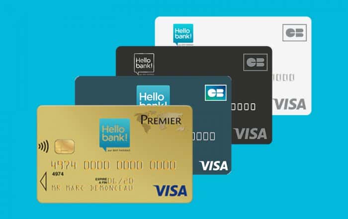carte bancaire hello bank