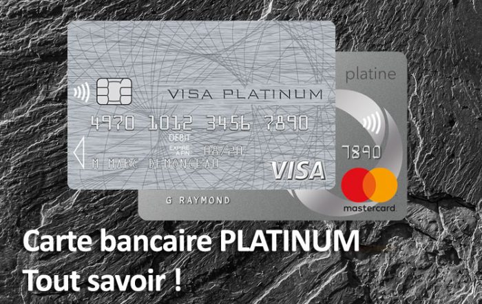 Carte bancaire Platinum