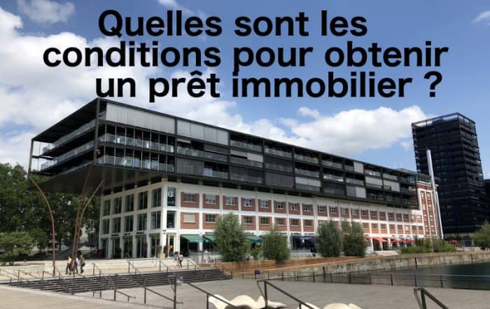 condition credit immobilier