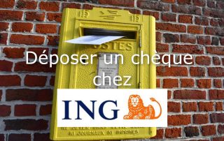 depot cheque ing
