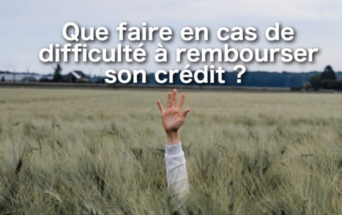 difficulté rembourser son prêt