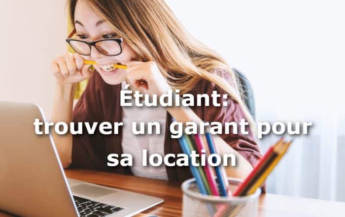 etudiant trouver garant location