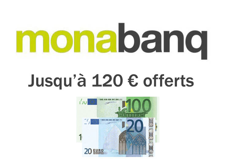 120 euros offerts avec monabanq