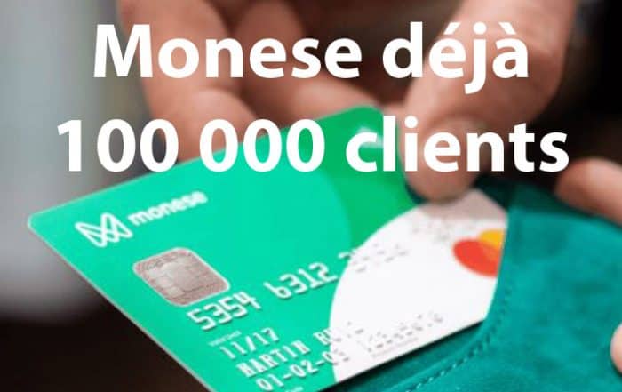 Monese déjà 100000 clients
