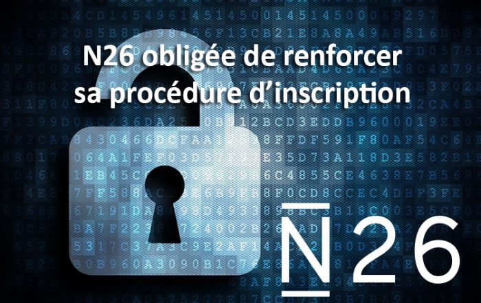 N26 sécurité inscription