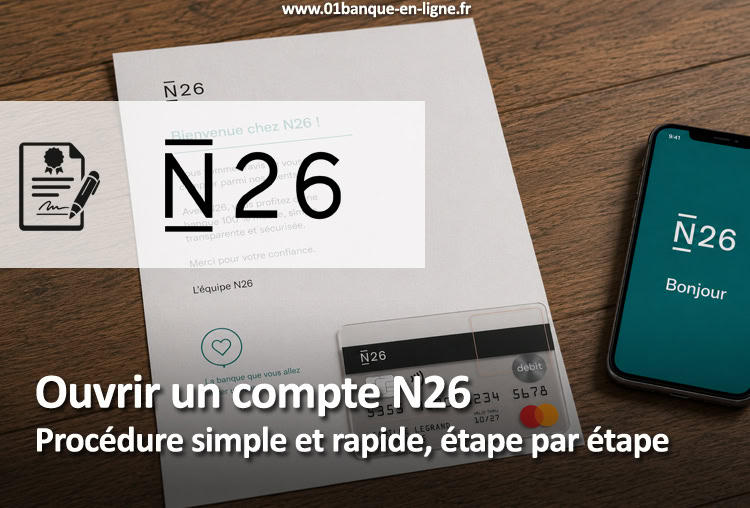 Comment ouvrir un compte bancaire N26 ?