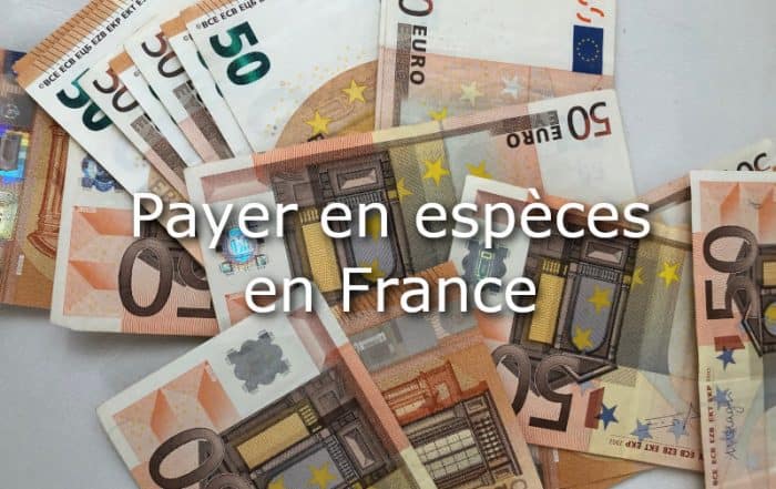 payer en argent liquide france