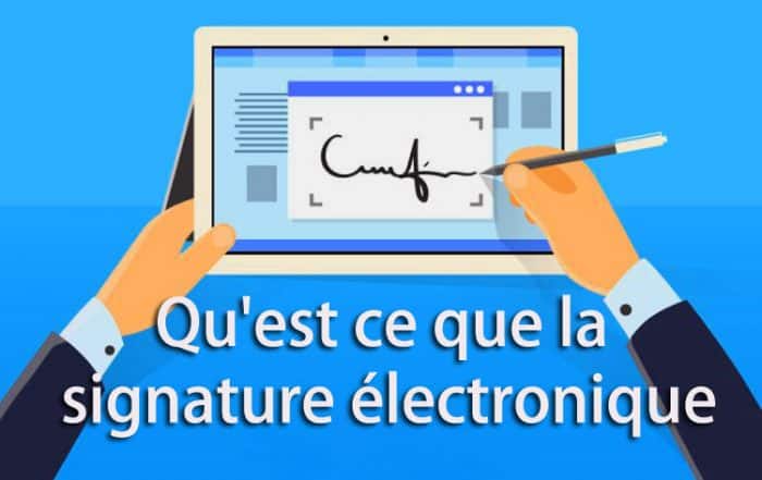 qu est ce qu une signature electronique