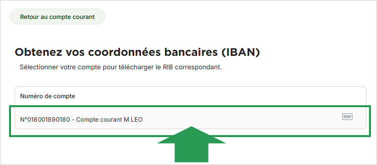 Télécharger le RIB IBAN de Fortuneo depuis votre ordinateur