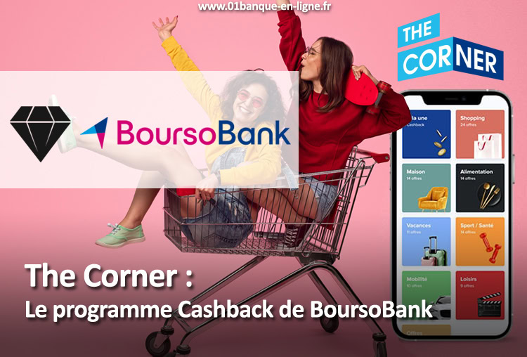 The Corner : le programme de cashback par BoursoBank